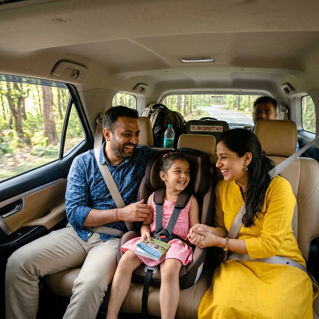 Comfortable Family Travel Cab in Ramnagar Corbett