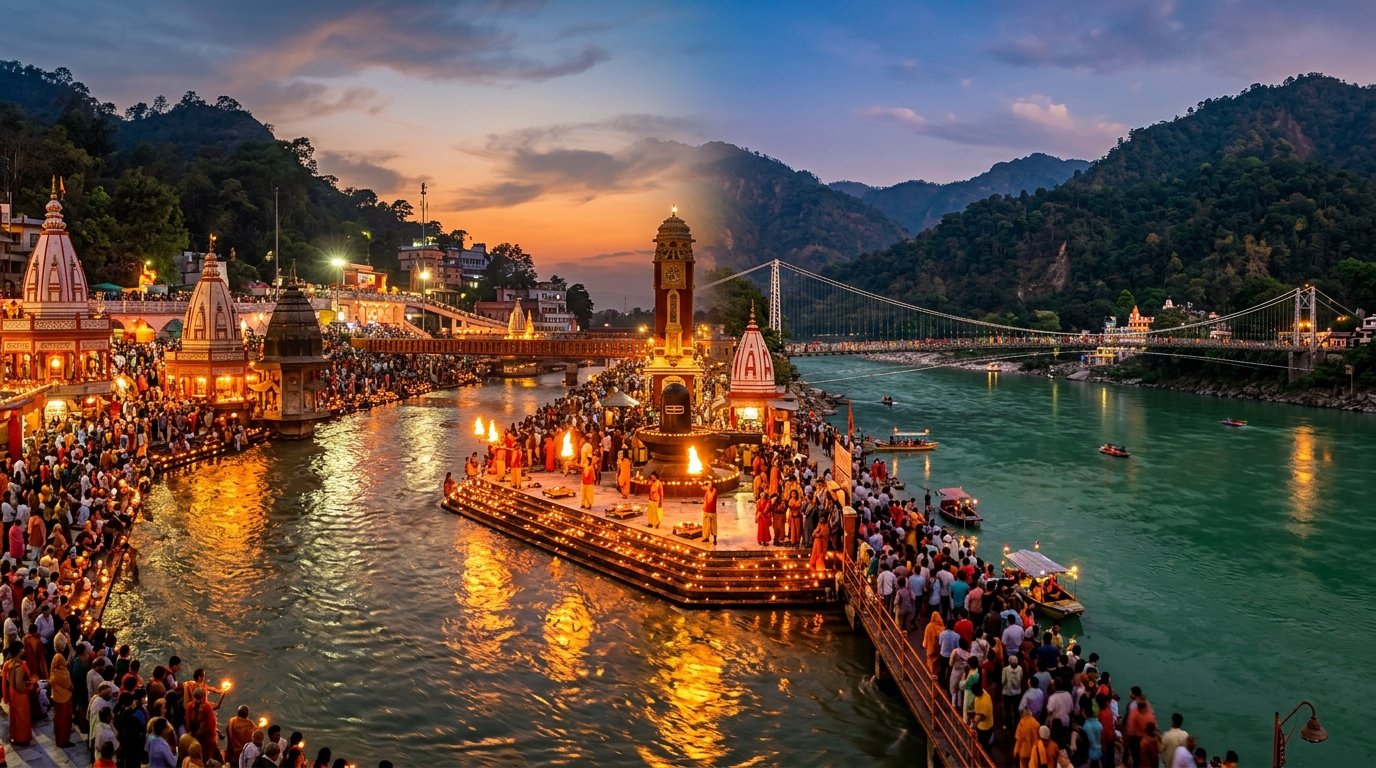 Ramnagar to Haridwar and Rishikesh One Day Tour Package